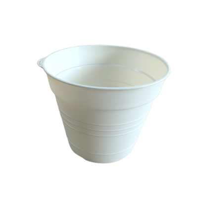 European Style Outdoor Large Plastic Round Planters Elegant Flower Pots