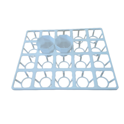 Plastic flower pots for succulents